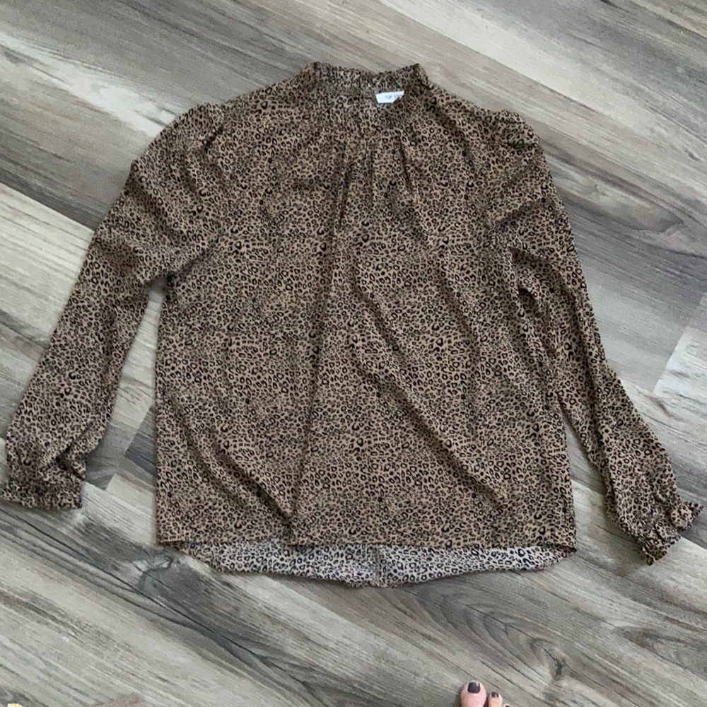 Boutique Leopard Blouse